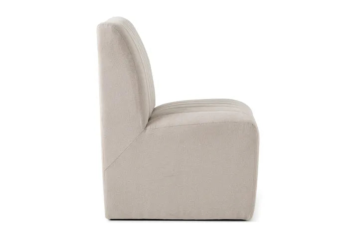 Premium Jessica Dining Chairs Set of 2 - Modern Upholstered Side Chairs with Wooden Legs for Kitchen, Dining Room & Home Decor