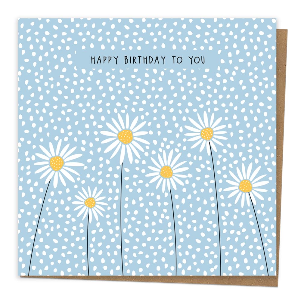 Premium Birthday Card for Her - Dotty Paper Design with Envelope - Perfect for Gifts & Celebrations
