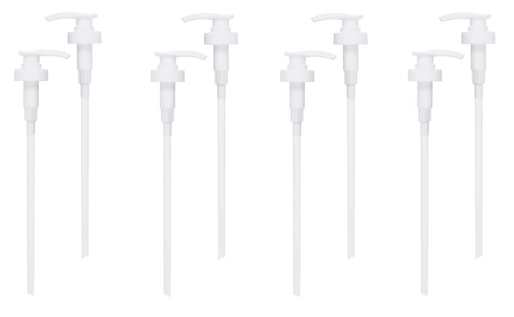 **Heavy-Duty 1 Gallon Pump Dispenser for Plastic & Glass Bottles - BPA-Free, Leak-Proof - Ideal for Commercial, Home, Kitchen, or Office Use**