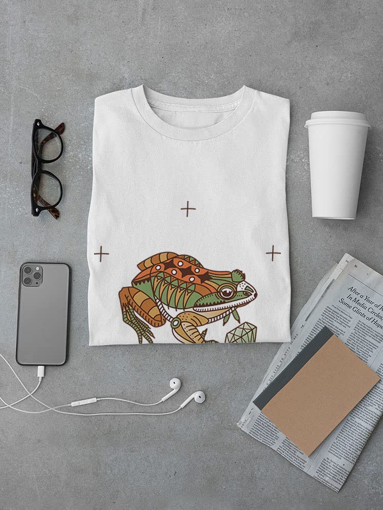 Halloween Frog & Diamond Graphic T-Shirt for Men - Fun Costume Party Outfit & Casual Wear