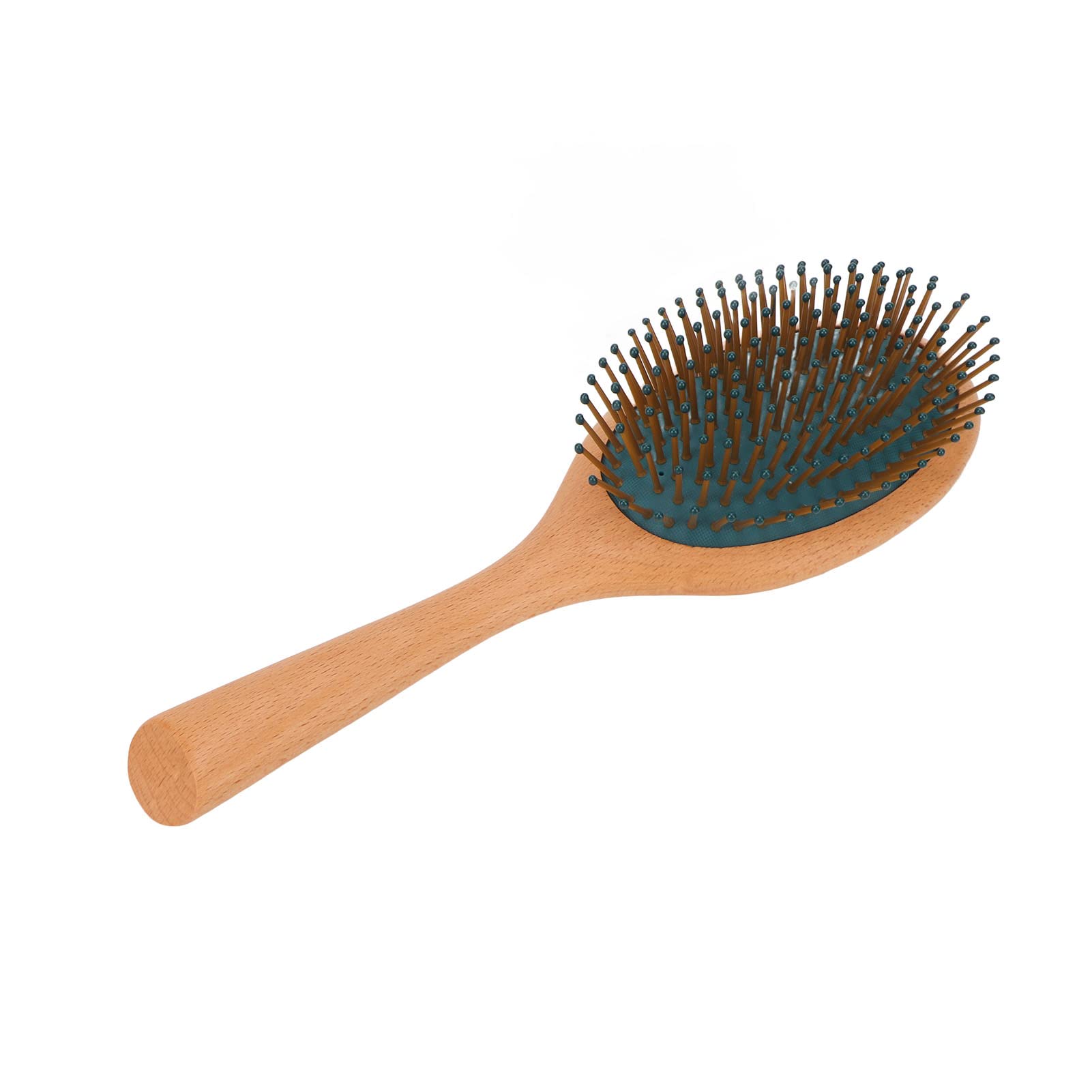 **Wooden Handle Air Cushion Hair Brush – Detangling & Massage Comb for Smooth & Healthy Hair – Perfect for Daily Styling, Salon Use & Scalp Care**