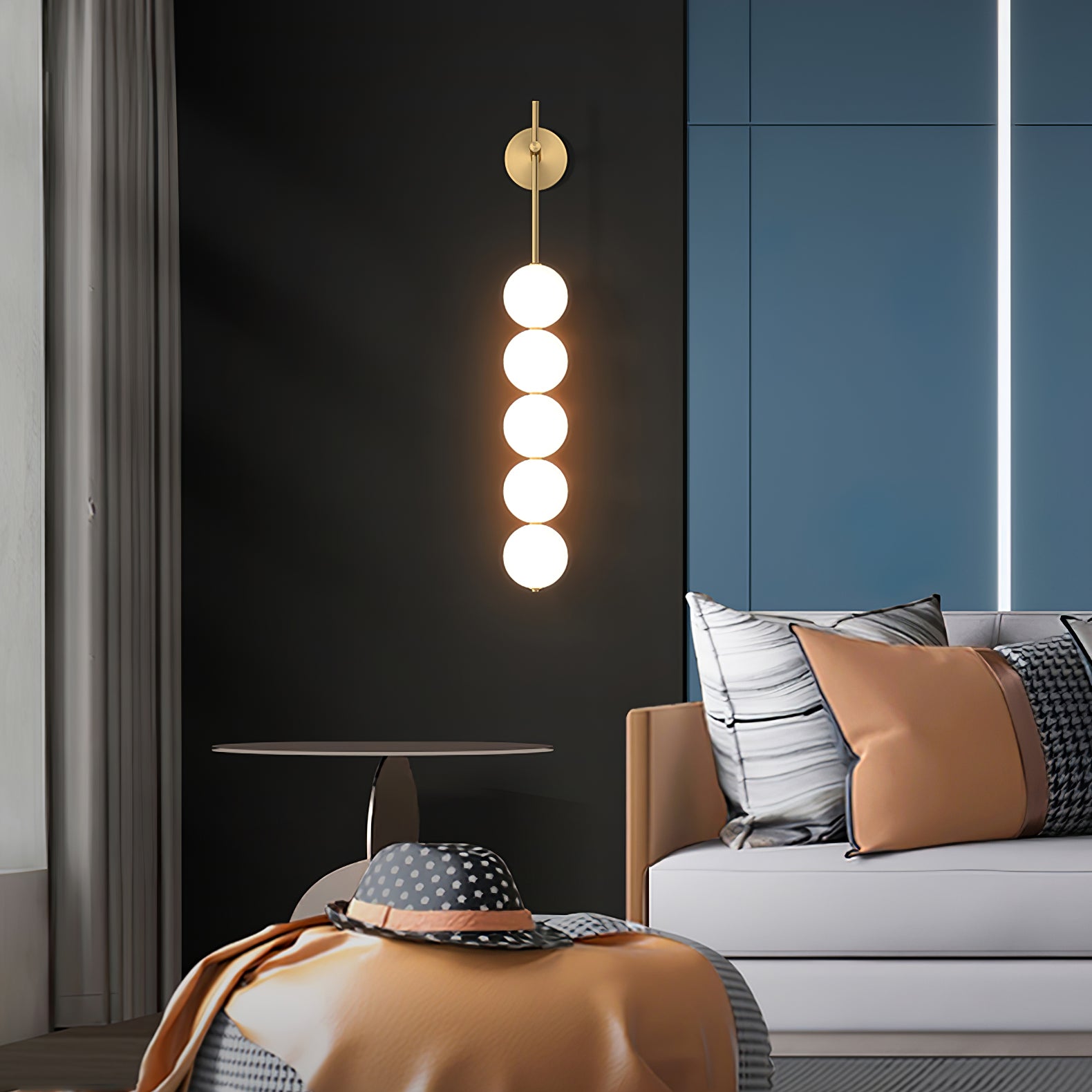 Candied Haws Wall Lamp - Decorative Chinese Hawthorn Candy Light for Bedroom, Living Room, and Nursery Decor