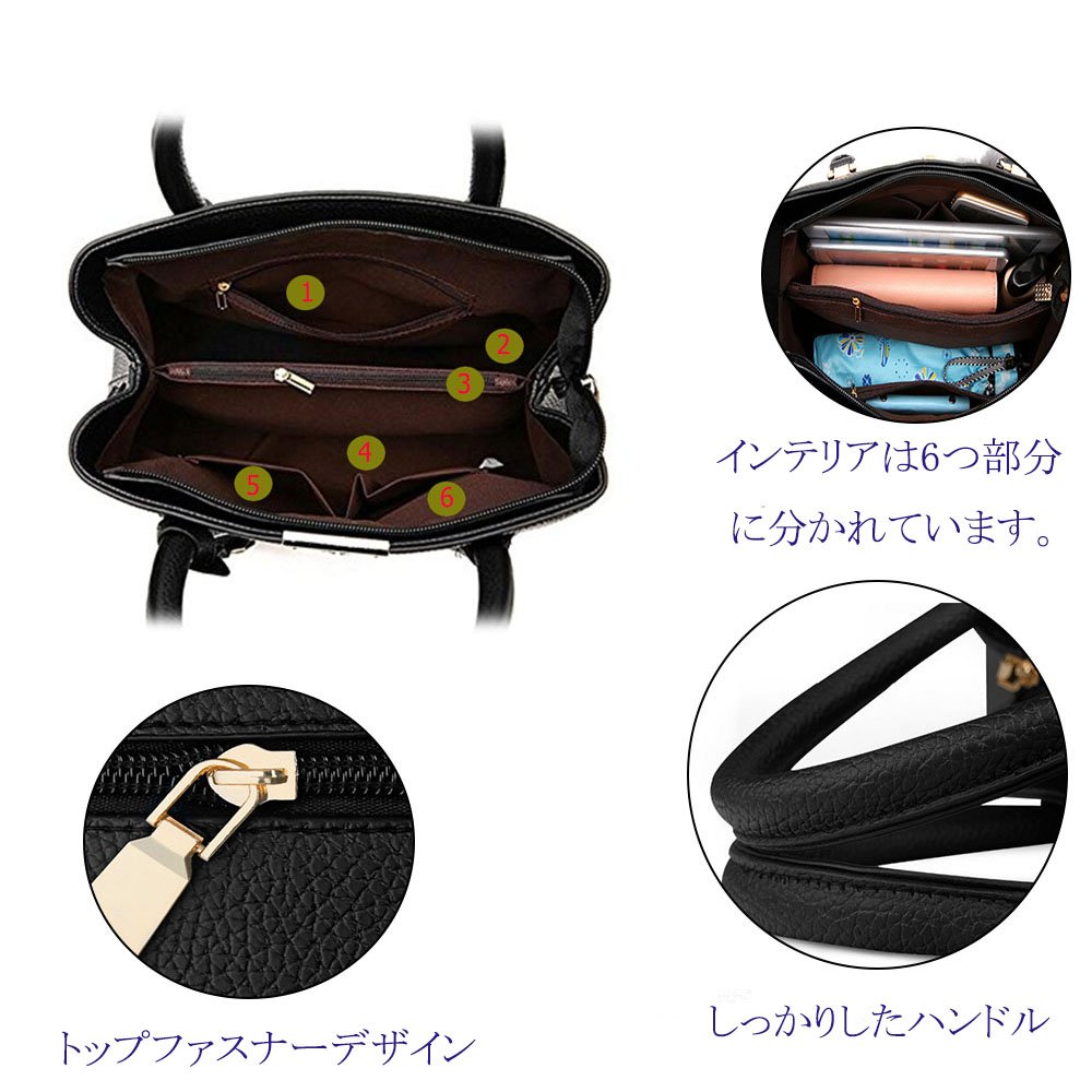 Stylish Women's Leather Satchel Handbag - Elegant Tote Purse with Adjustable Shoulder Strap for Work, Travel & Everyday Use