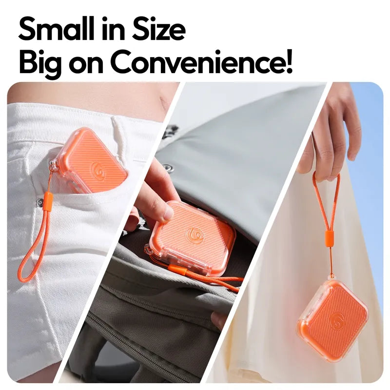 Ulanzi CC01 Mini Memory Card Case C055 - Compact SD Card Holder for Camera, GoPro, Drone - Portable Storage Organizer for Travel & Outdoor Photography