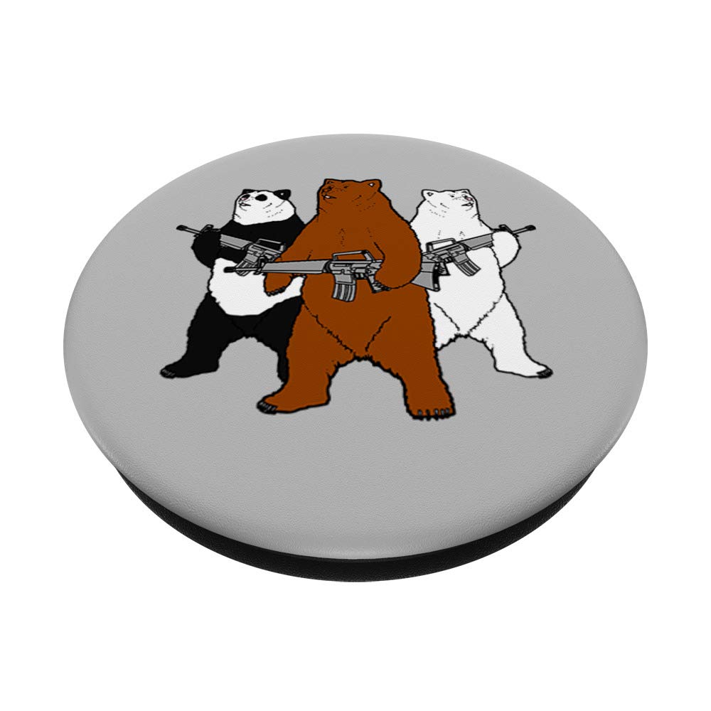 Right To Arm Bears With Guns - Funny Political Slogan T-Shirt for Gun Rights Supporters | Perfect for Protests, Rallies & Conservative Events