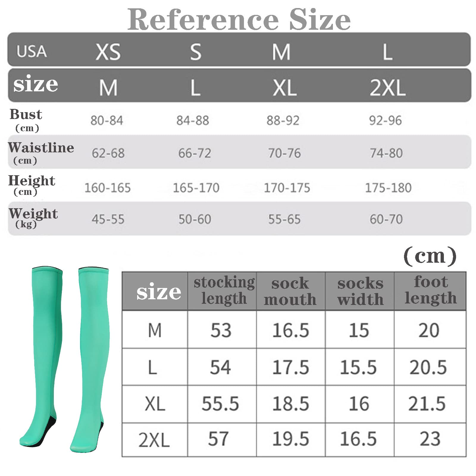 2-Piece 2MM Neoprene Wetsuit for Women - Diving Top & Socks Set - Snorkeling, Surfing, Swimming - Blue, XXL - Perfect for Scuba Diving, Beach Activities & Water Sports