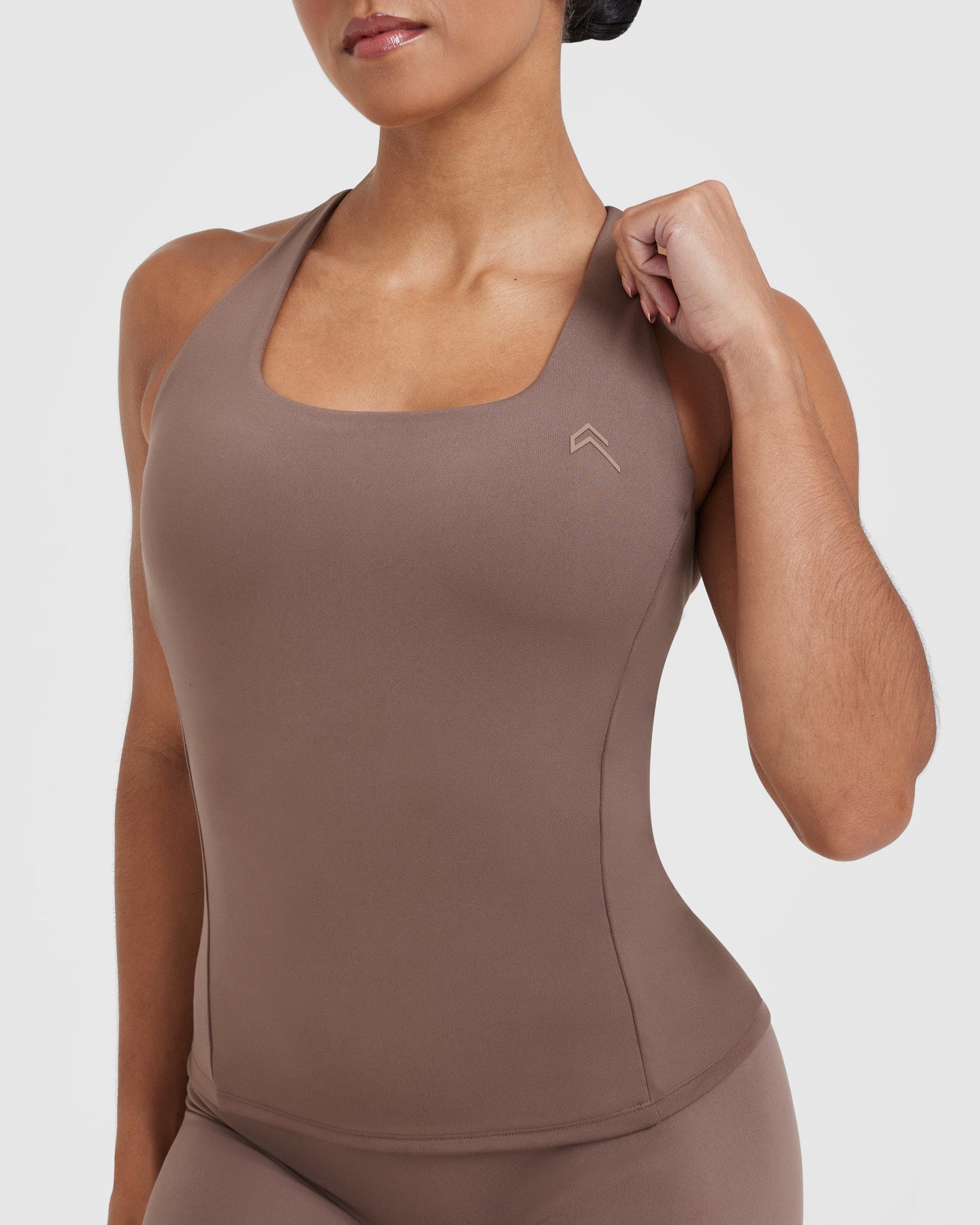 Timeless Square Neck Vest for Women - Cool Brown Color | Elegant Layering Piece for Fall & Winter Outfits | Perfect for Office, Casual & Date Nights