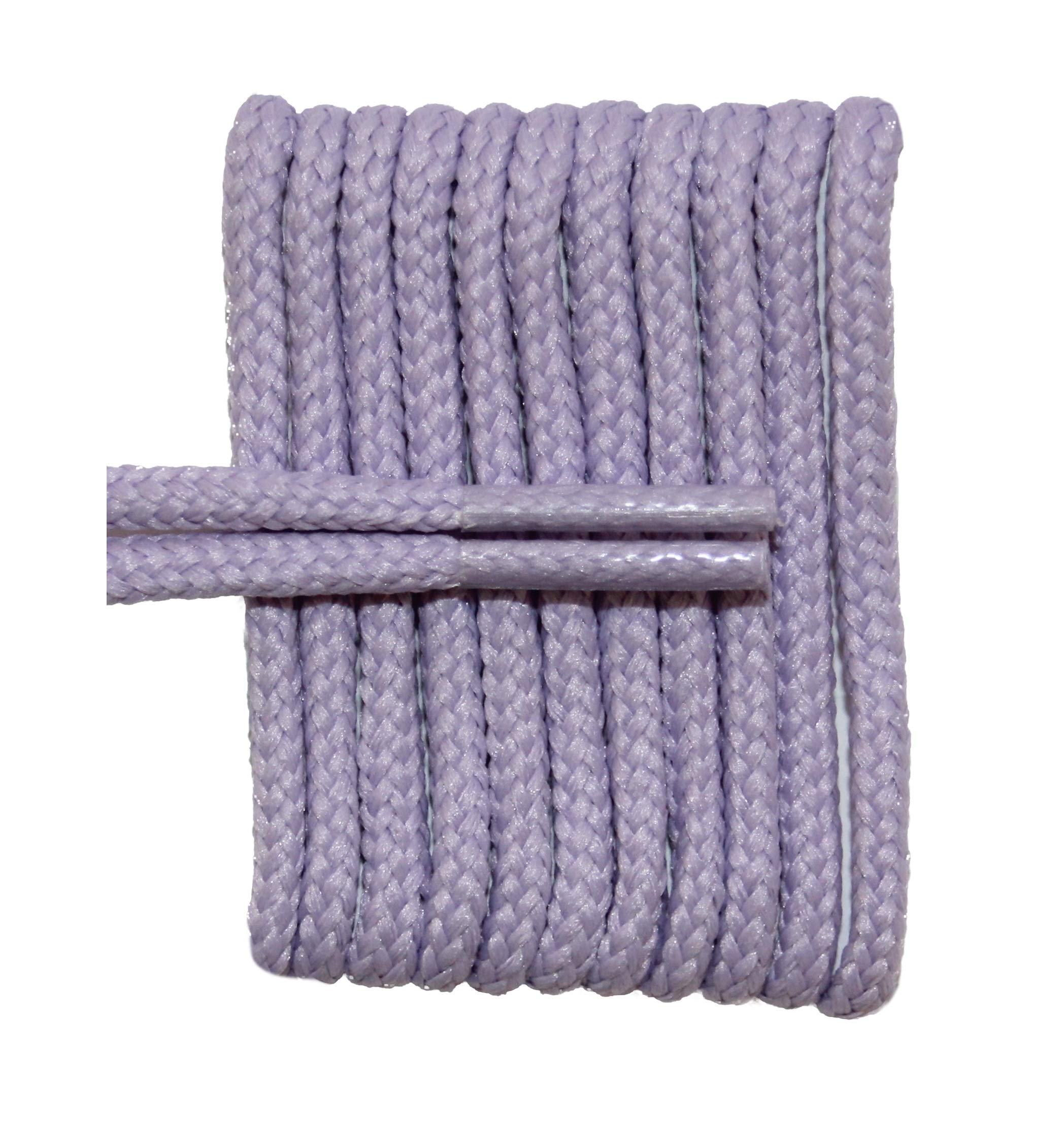 FeetPeople Round Cotton Shoe Laces for Boots & Shoes - Durable & Comfortable Shoelaces for Hiking, Work Boots & Casual Shoes