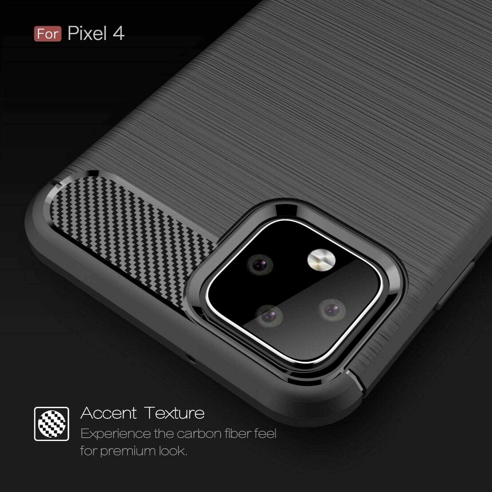 Shockproof Case for Google Pixel 4 - Heavy Duty Armor Cover for Outdoor & Travel