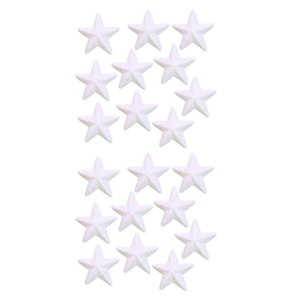 Jojofuny 10pcs White Foam Balls for DIY Crafts - 7cm Polystyrene Styrofoam Balls for Christmas Decorations, School Projects & Home Decor | Perfect for Ornaments, Wreaths & Holiday Crafts