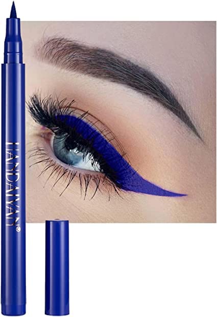 Waterproof Black & Brown Liquid Eyeliner Set - Quick Drying, Long Lasting Eye Liner for Women | Makeup Essentials for Everyday Wear, Party & Special Occasions