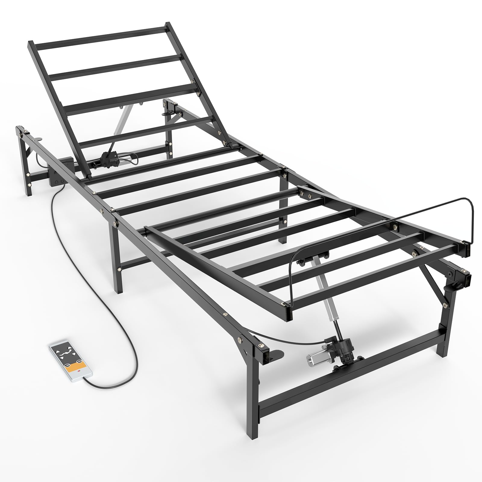 Adjustable Twin XL Bed Frame with Remote - Home & Office Use