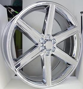 22 Inch IROC Chrome Rims - 5 Lug & 6 Lug Universal Fit for Chevy, Ford, Dodge - Perfect for Muscle Cars & Custom Trucks