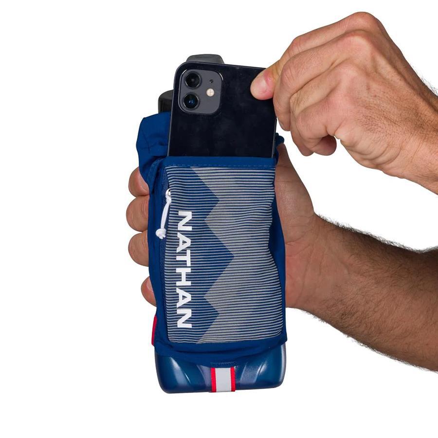 QuickSqueeze Plus 22oz Handheld Water Bottle - Leak Proof & Easy Squeeze Design for Gym, Hiking, Cycling & Outdoor Sports