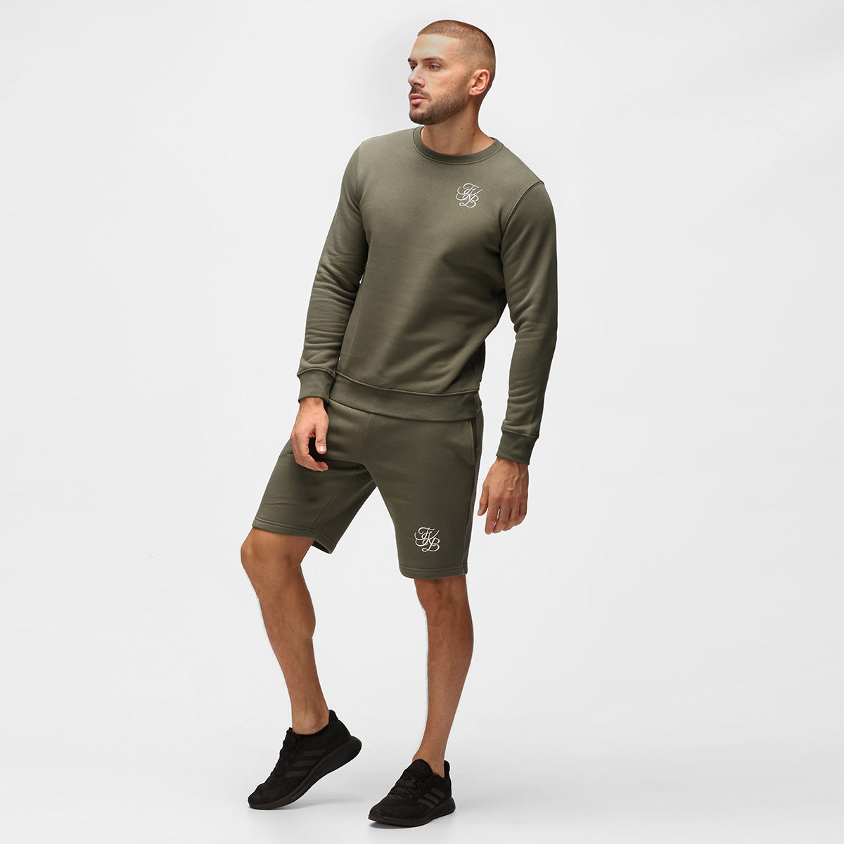 TKB Men's Organic Cotton Khaki Sweatshirt - Comfortable Casual Pullover for Everyday Wear & Outdoor Activities