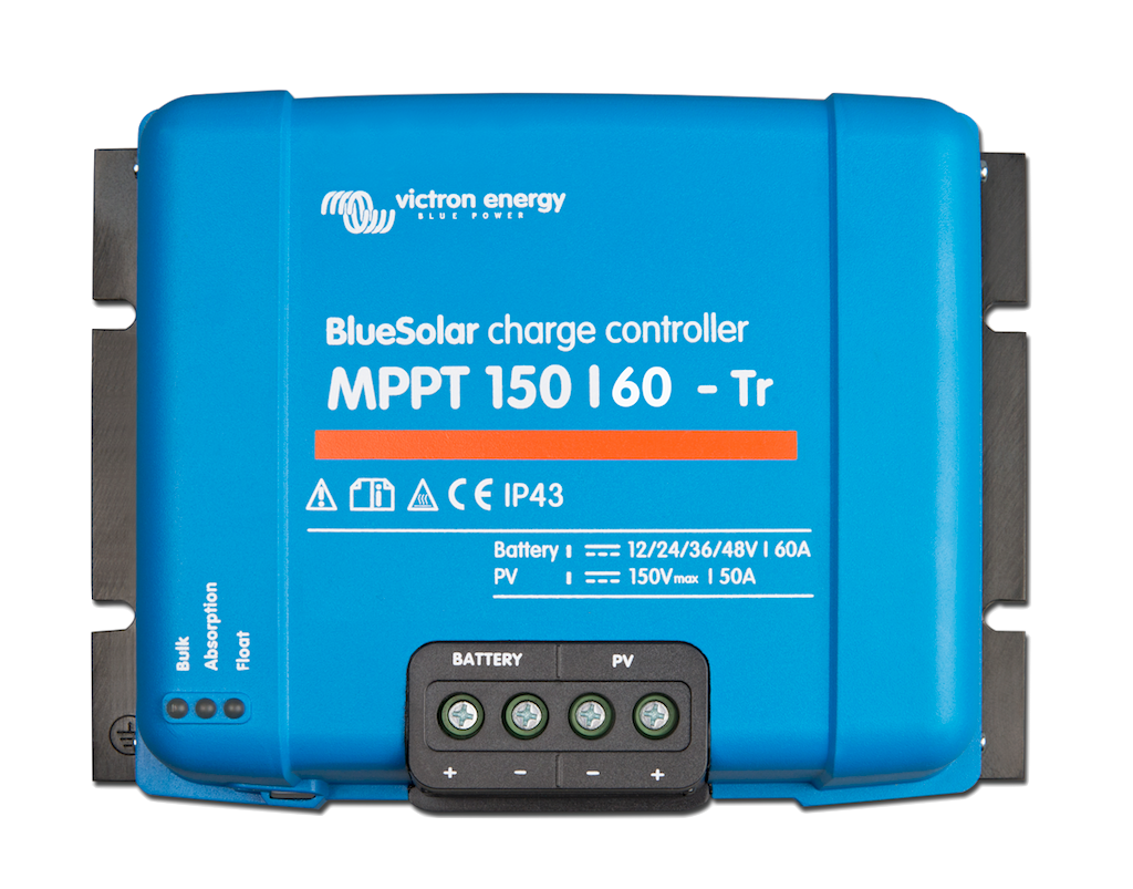 BlueSolar MPPT 150/60 Tr Solar Charge Controller - 12V/24V/48V 60A for Off-Grid Solar Systems - Perfect for RV, Marine, and Home Solar Power Applications