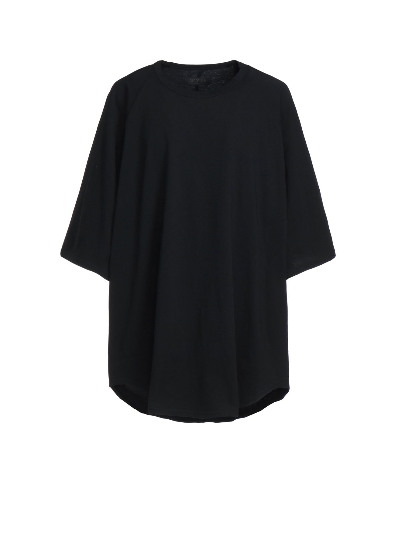 Oversized Cotton Jersey Raglan Sleeve T-Shirt with Back Center Stitch - Comfortable Casual Wear for Everyday Outfits & Street Style Fashion