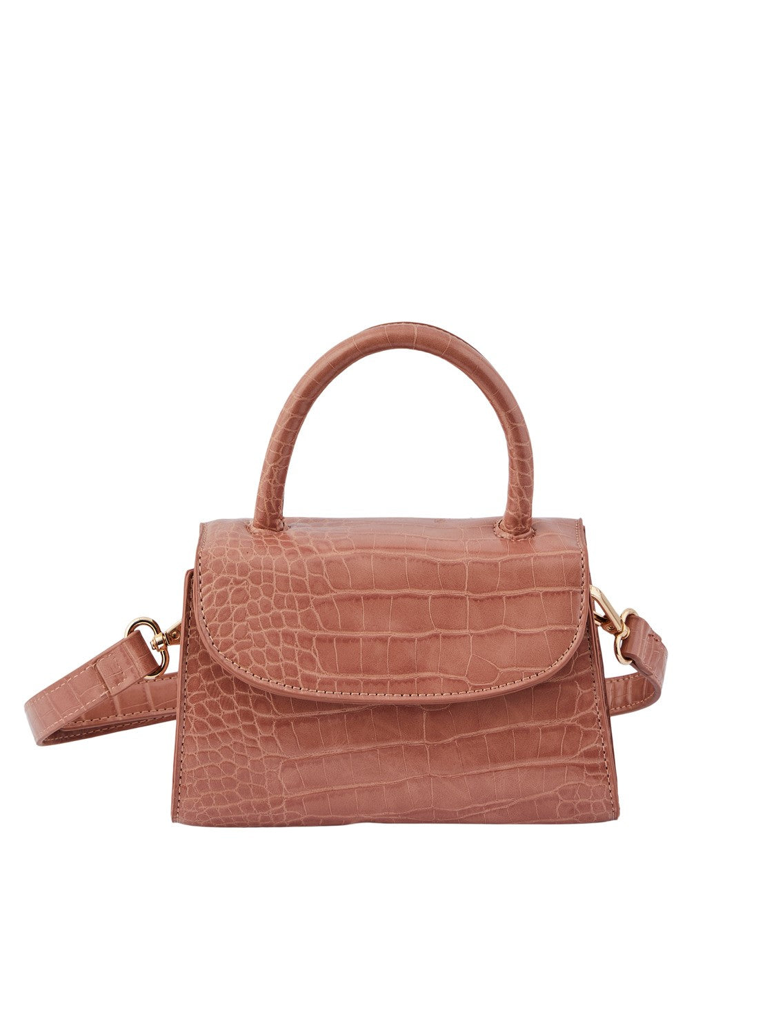 Anitta Croc Crossbody Bag for Women - Stylish & Durable Tan Leather Handbag - Perfect for Travel, Shopping, and Everyday Use