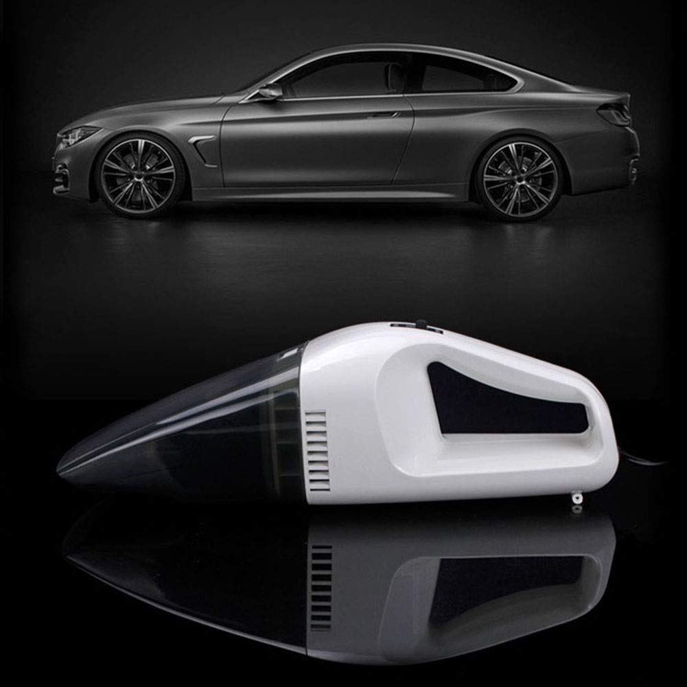 UTUT 60W 12V Handheld Car Vacuum Cleaner - Wet/Dry Dual Use, Low Noise Portable Vacuum for Car & Home Cleaning - Perfect for Car Detailing, Pet Hair Removal, and Household Cleaning