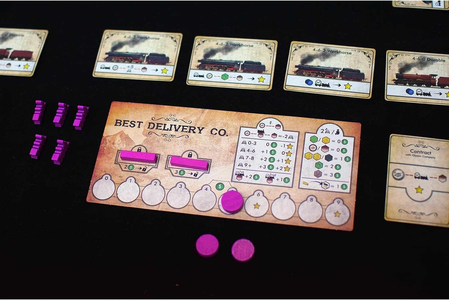 Archona Games Small Railroad Empires Board Game - Strategy Train Empire Building Game for Adults & Teens - Perfect for Family Game Nights & Strategy Game Enthusiasts