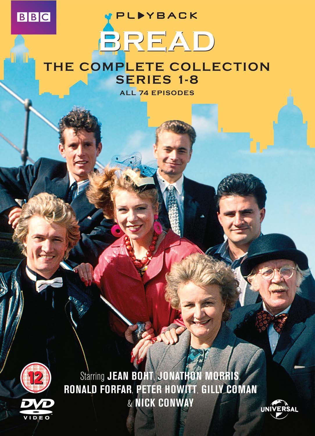 Bread: The Complete Collection Series 1-8 [DVD] [2017] - Classic British Comedy TV Show for Family Entertainment & Nostalgic Viewing