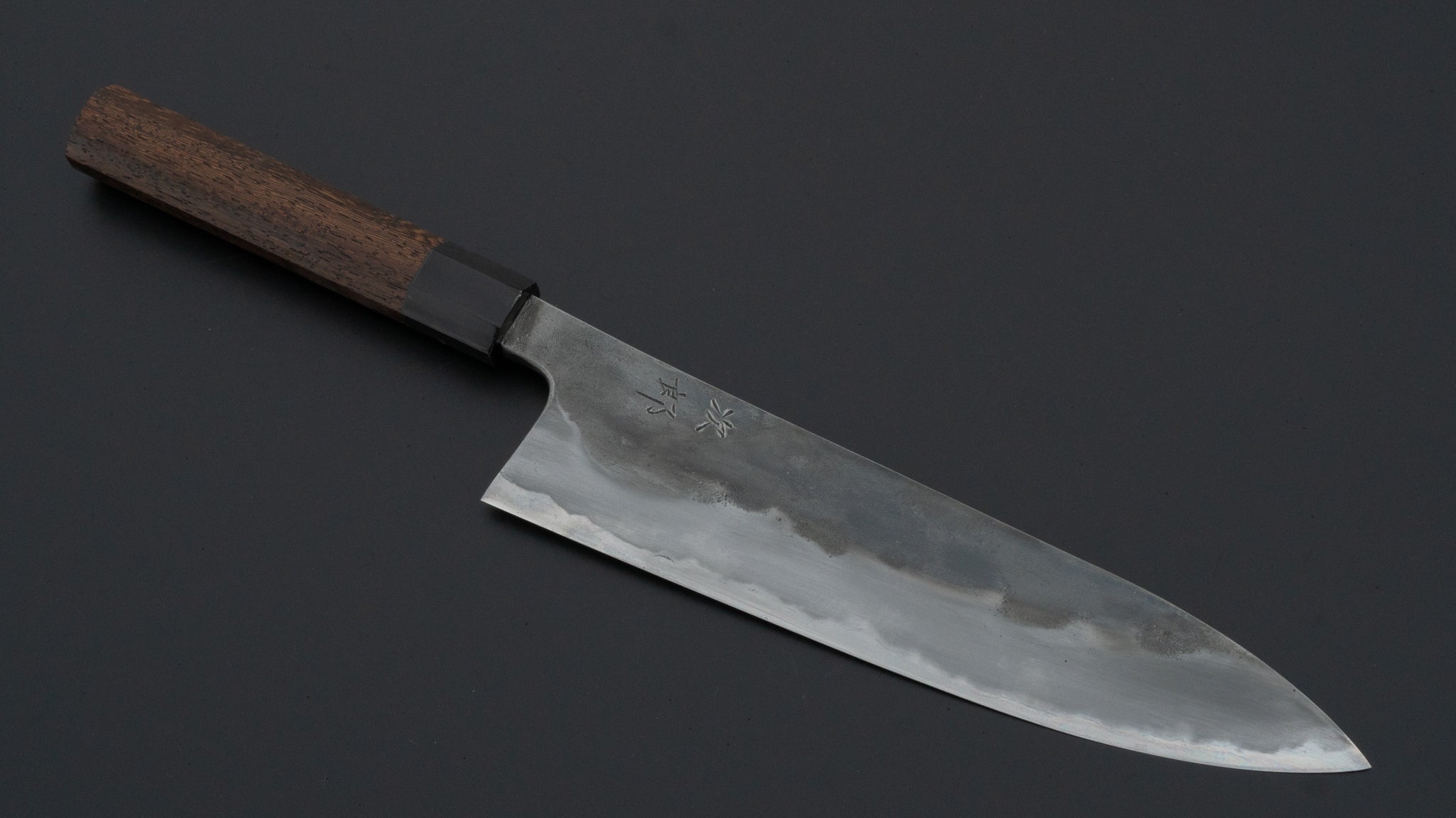 Premium Jiro Tsuchime Wa Gyuto 210mm Japanese Chef Knife with Tagayasan Handle - Perfect for Sushi, Sashimi & Precision Cutting in Professional Kitchens