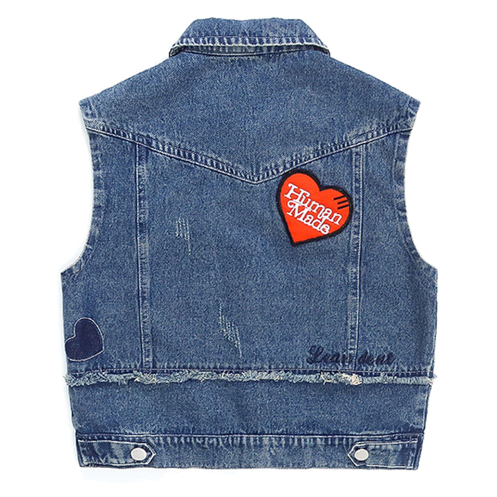 Girls Denim Vest - Button Down Sleeveless Jean Jacket for Kids Ages 4-14 | Cute Outerwear for School, Playdates & Casual Outings