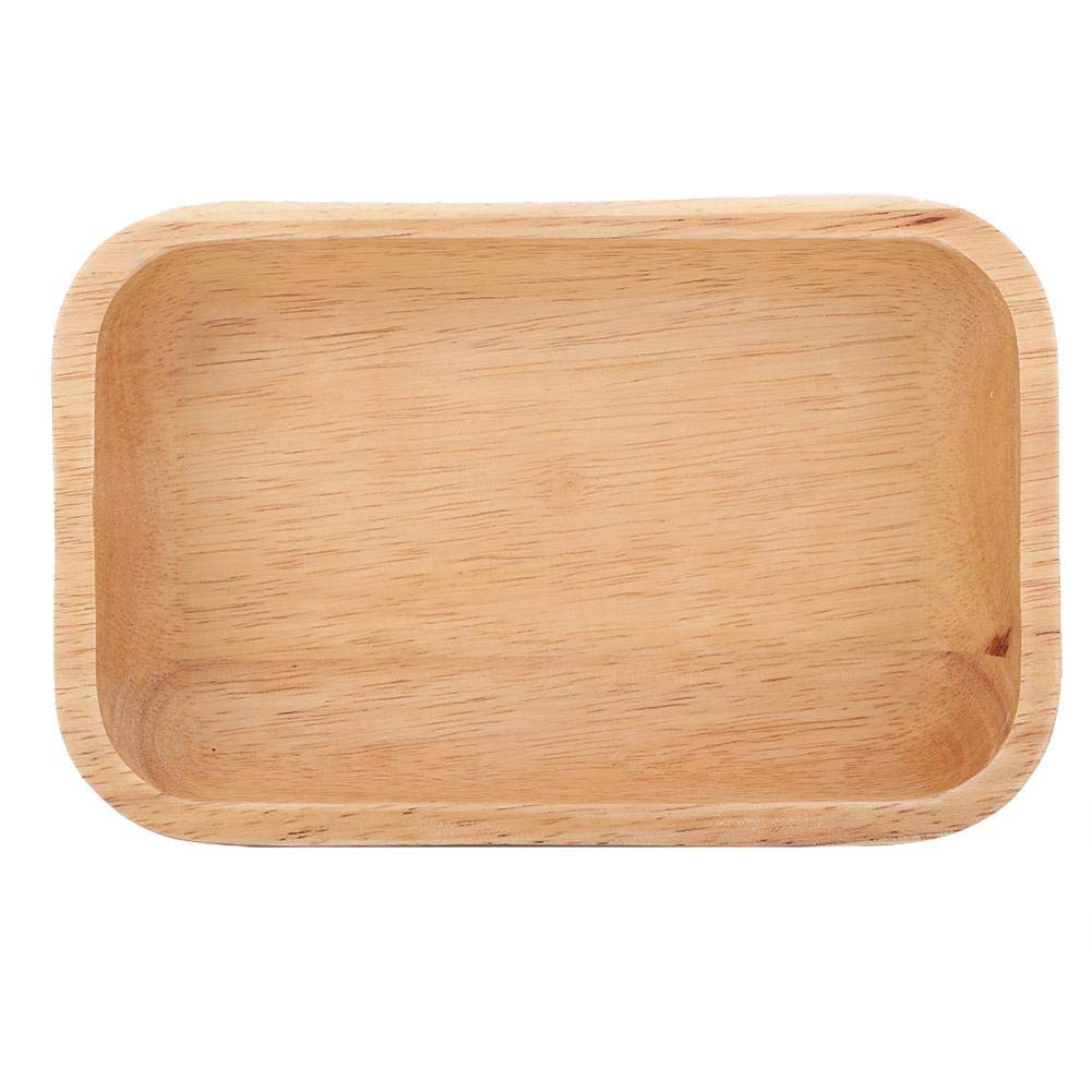 Wooden Dinner Plate & Snack Tray for Tea, Restaurant & Home Kitchen (22x14x4.5) - Elegant Serving & Storage
