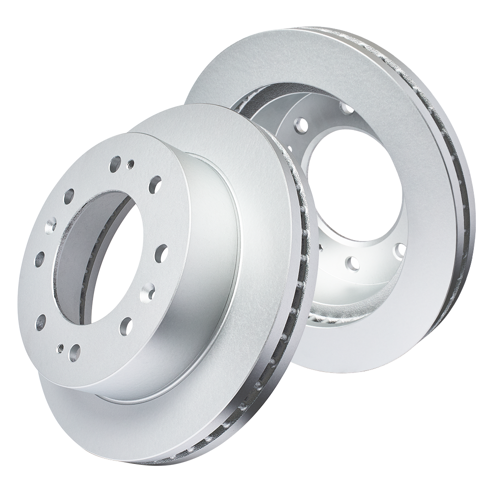 High-Performance Doc's Diesel 6.6L Duramax Brake Rotors Kit for Chevrolet/GMC Trucks (2011-2024) - Front & Rear Carbon-Enhanced Brakes for Heavy-Duty Towing & Off-Road Adventures