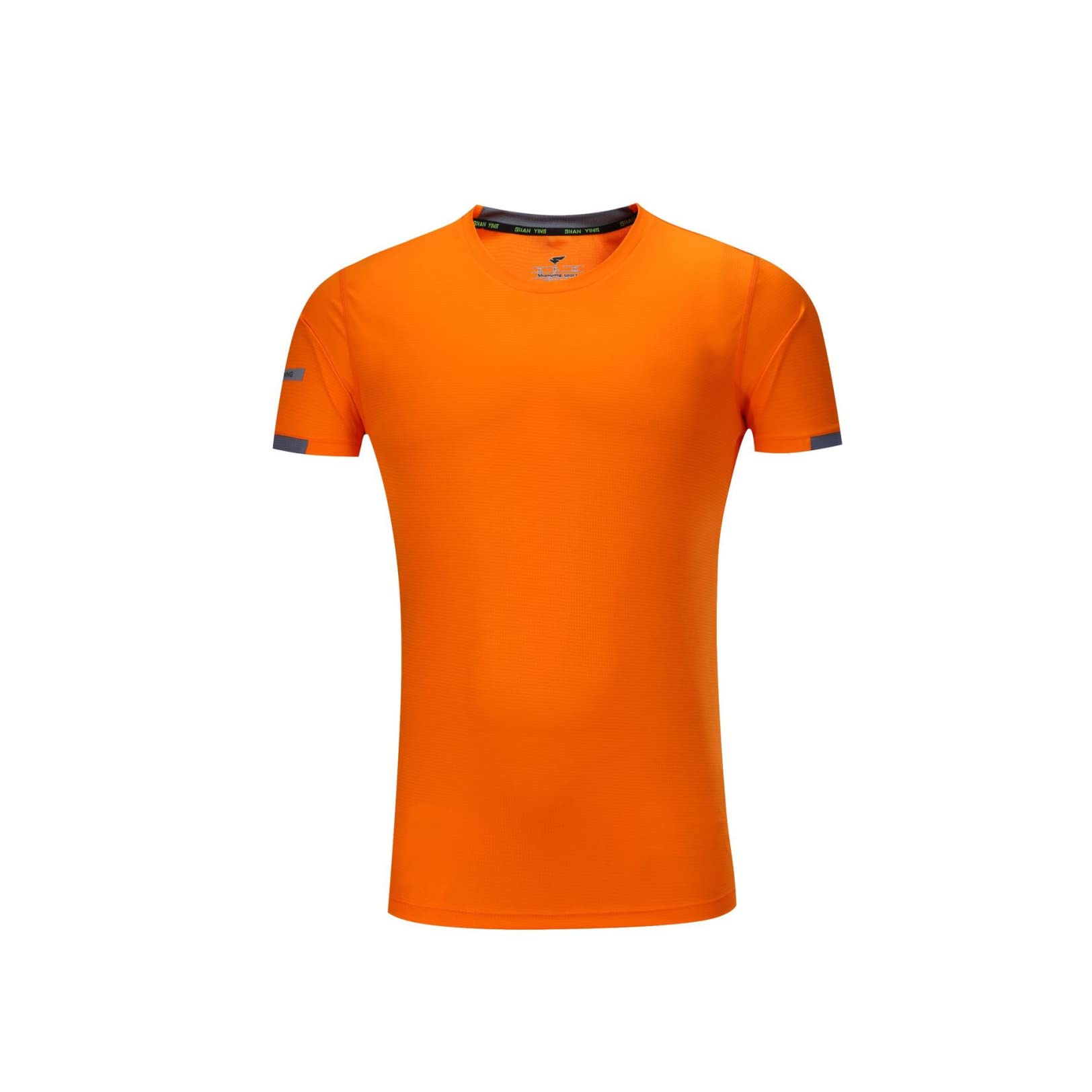 Men's Dry Fit Athletic T-Shirt - Moisture Wicking Crew Neck Short Sleeve Workout Shirt for Running, Gym & Outdoor Sports | Lightweight Breathable Mesh Training Tee