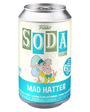 Mad Hatter Alice in Wonderland Funko Pop Vinyl Soda Collectible Figure - Perfect for Disney Fans, Pop Culture Collectors & Home Office Decor