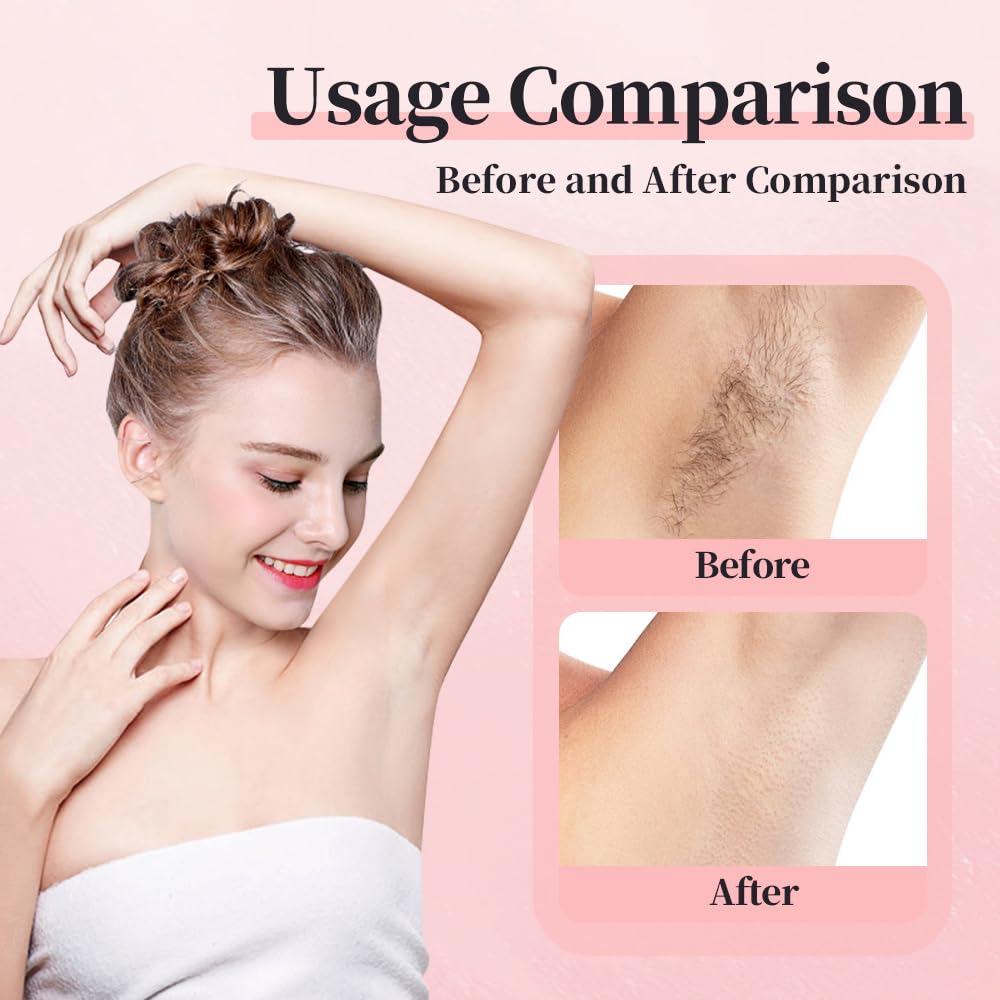 2025 Upgraded 2-in-1 Electric Shaver for Women - Rechargeable Body Hair Remover & Bikini Trimmer, Painless Lady Shaver with LED Light (Pink) | Perfect for Travel, Gym & Sensitive Skin Care