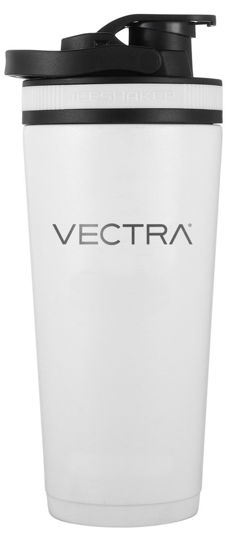 Vectra Al Custom 26oz Insulated Stainless Steel Water Bottle with Ice Shaker Lid - Perfect for Gym, Workouts & Outdoor Activities