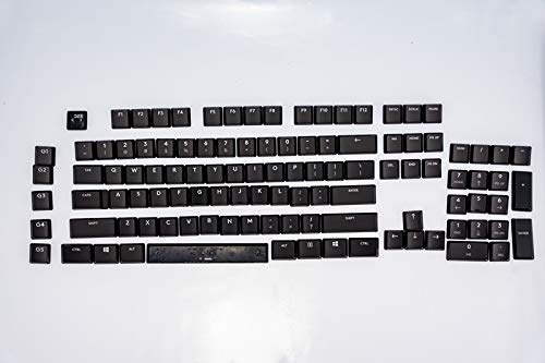 Logitech G813 G815 G913 G915 TKL RGB Mechanical Gaming Keyboard Replacement Keycaps - Full Set 109 Keys for Enhanced Typing & Gaming Experience - Perfect for PC Gaming, Office Work & Mechanical Keyboard Enthusiasts
