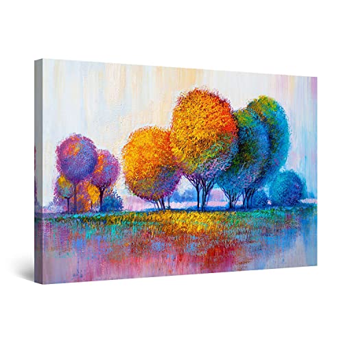 Orange Trees Red