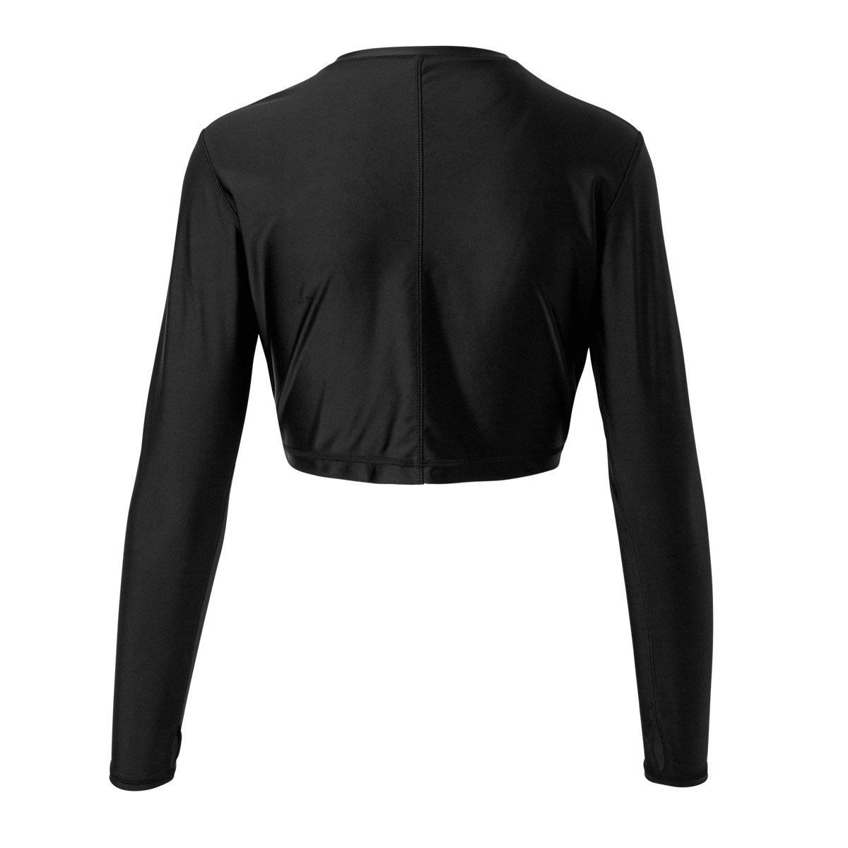 UV SKINZ Women's Quick-Dry UPF 50+ Zip Front Rash Guard - Cropped Long Sleeve Swim Shirt for Surfing, Swimming & Outdoor Water Sports | Sun Protective Activewear