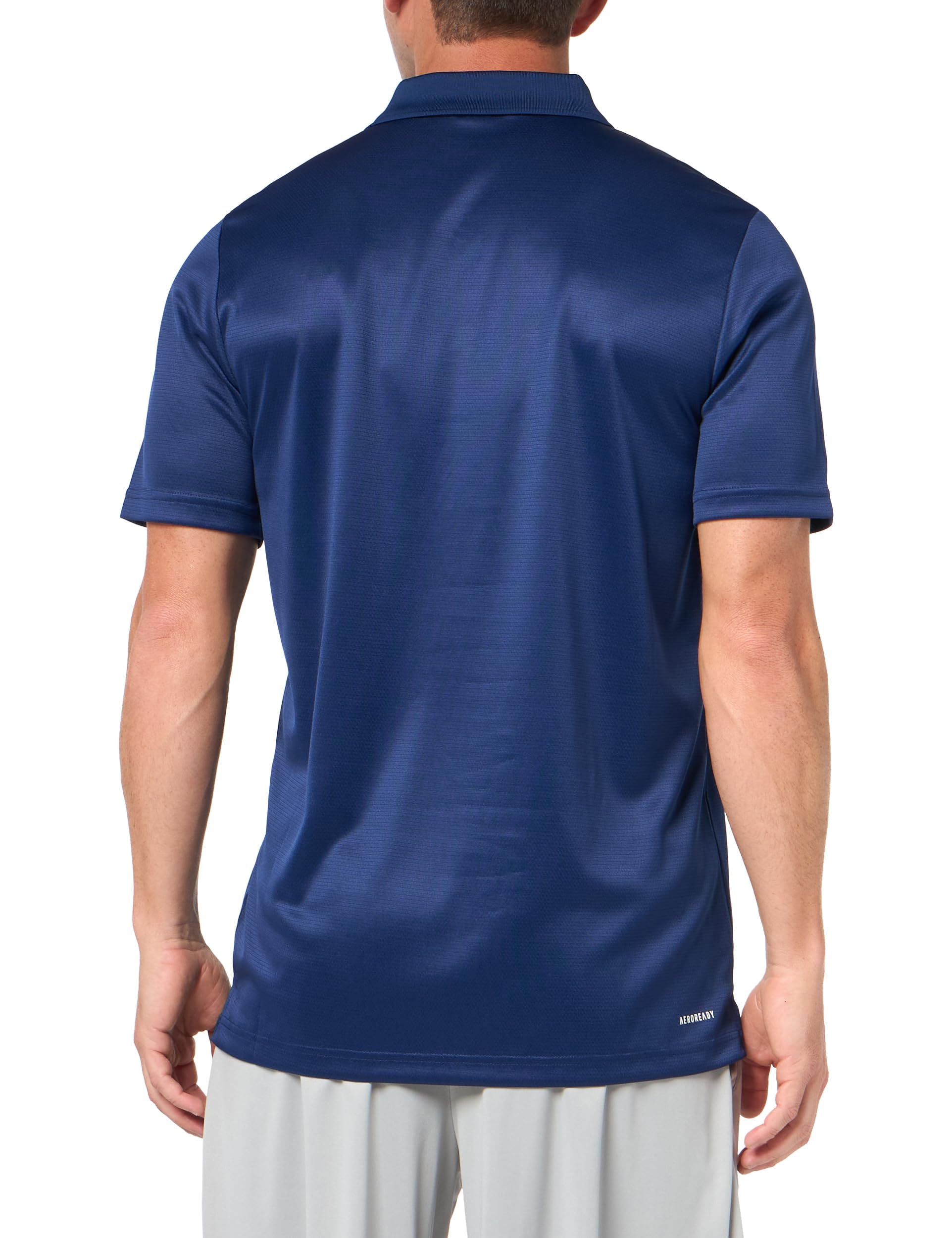 adidas Men's Train Essentials Polo Shirt - Moisture Wicking Athletic Top for Gym, Running & Casual Wear | Breathable Performance Shirt for Workouts & Everyday Style