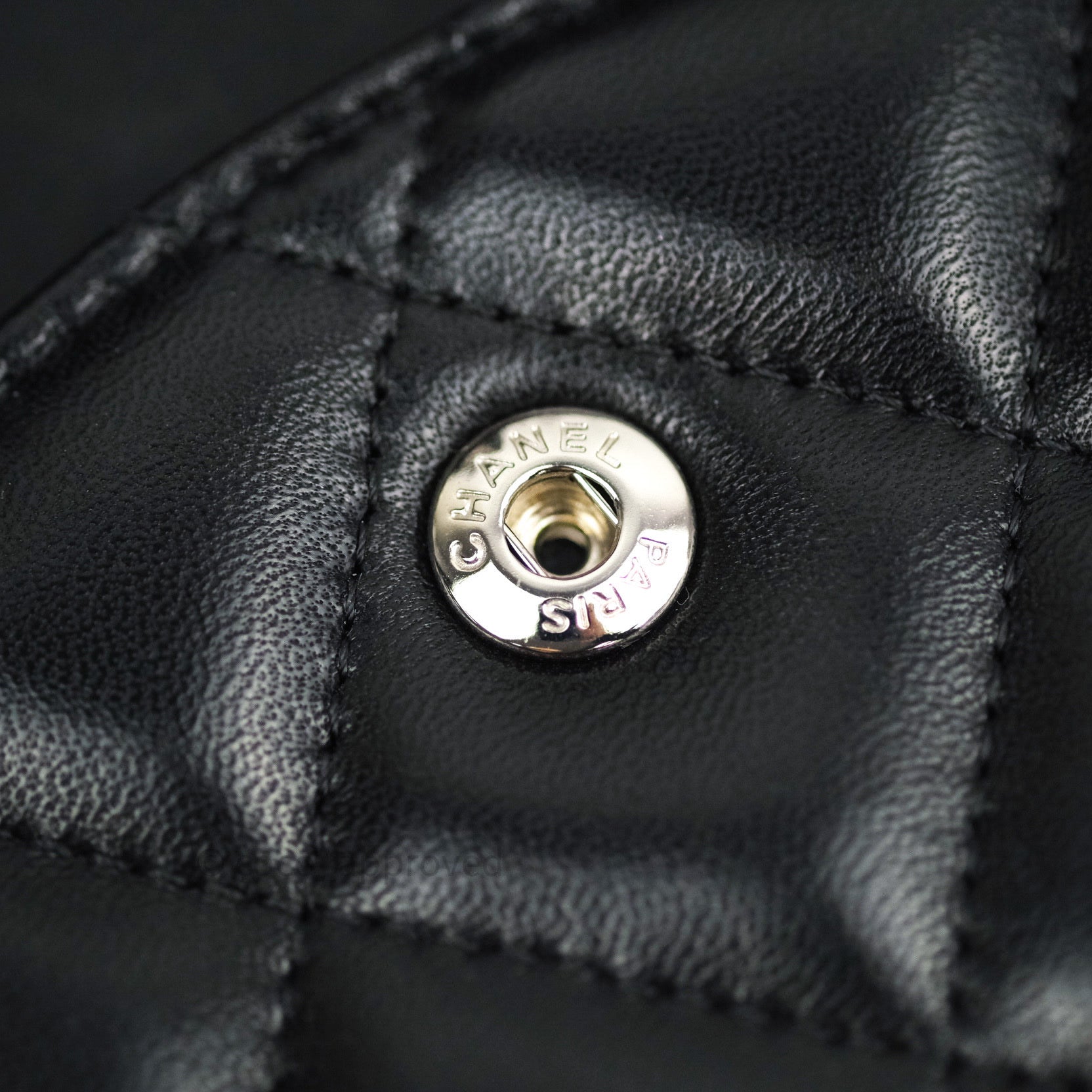 Chanel Classic Jumbo Double Flap Bag Black Lambskin Leather with Silver Hardware - Luxury Designer Handbag for Women, Perfect for Evening Events & Special Occasions