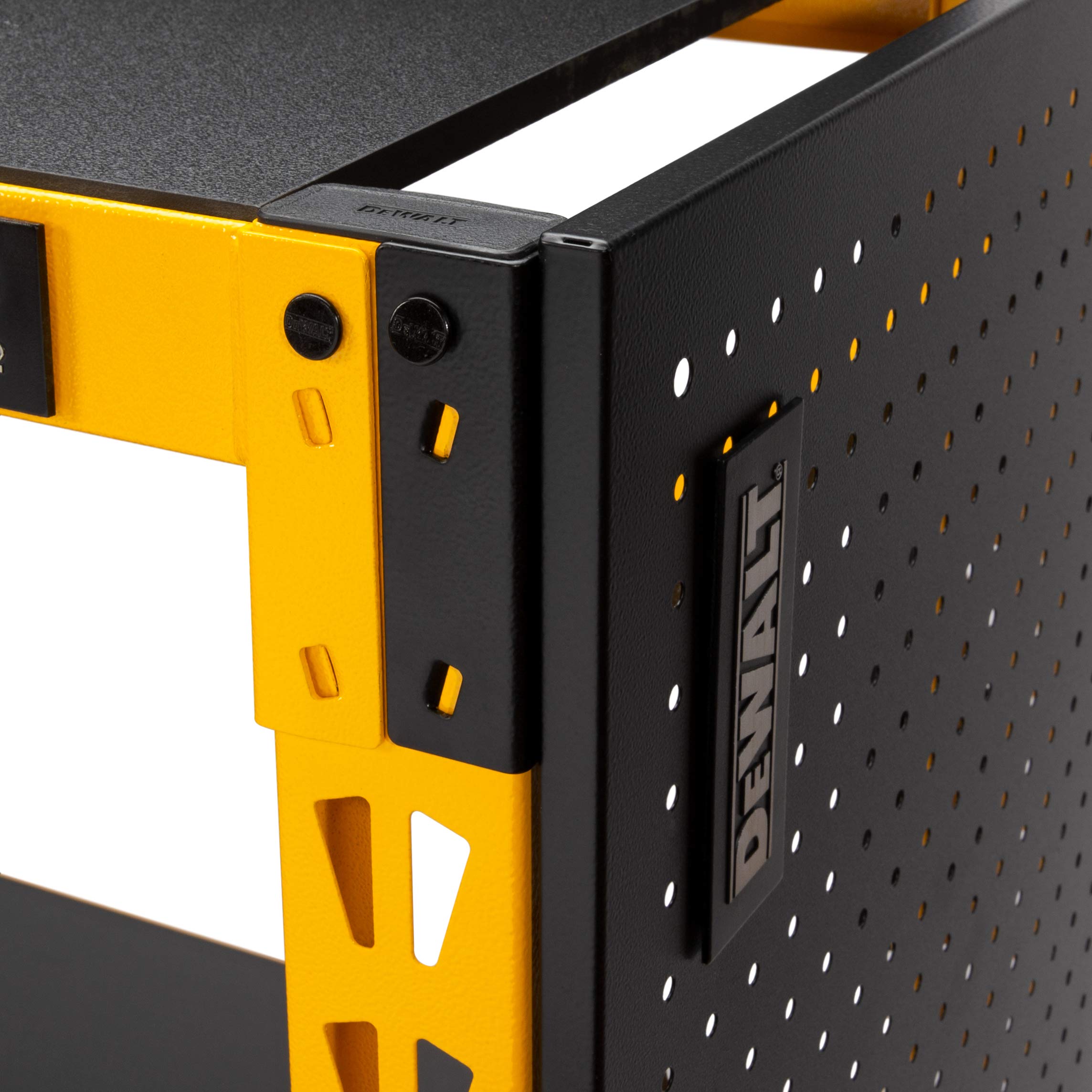 **DeWalt Pegboard Storage Accessory Kit – 48 x 18 Inches with Locking Pins – Organize Tools & Workshop Supplies (Shelves Not Included) – Perfect for Garage, Workshop & DIY Projects**