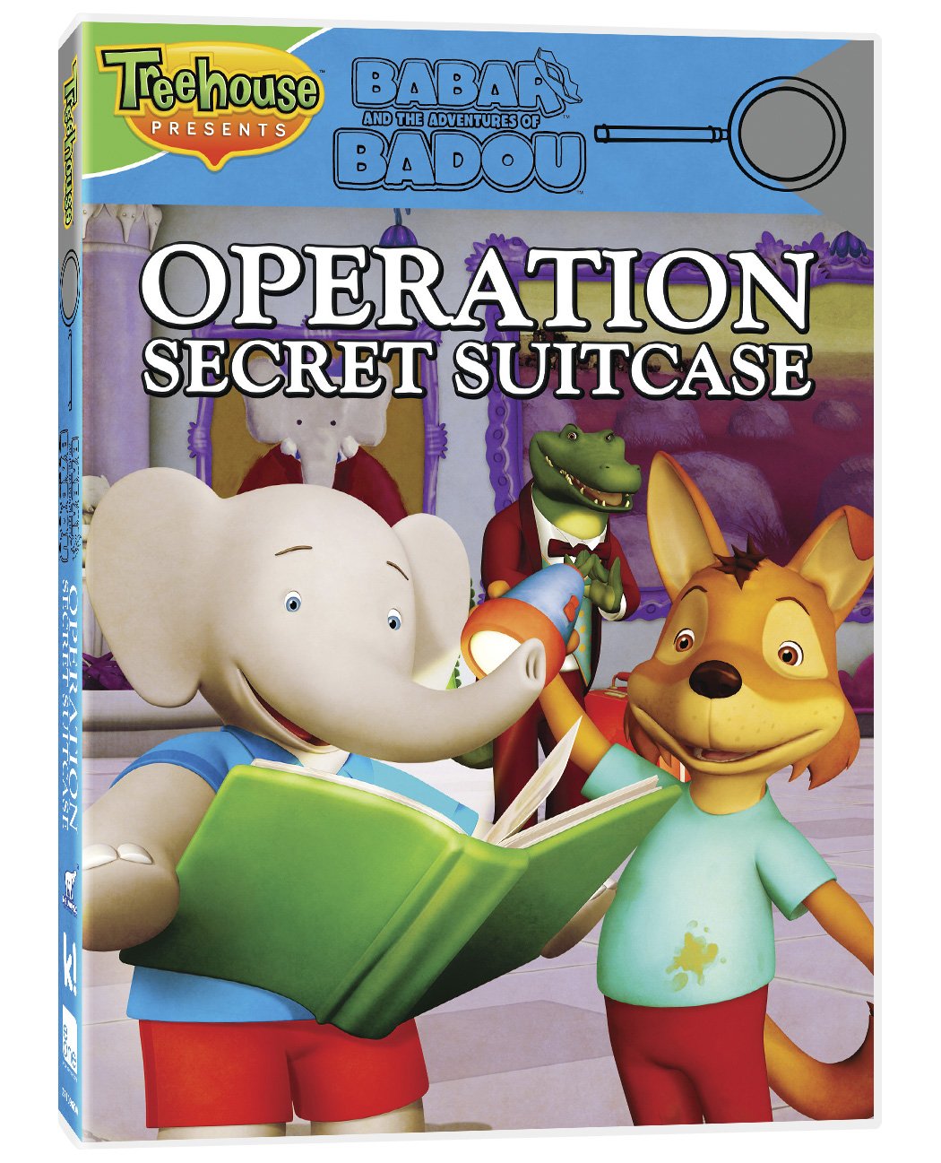 Babar and The Adventures of Badou: Operation Secret Suitcase - Kids' Animated Adventure Book for Bedtime Stories & Family Reading Time