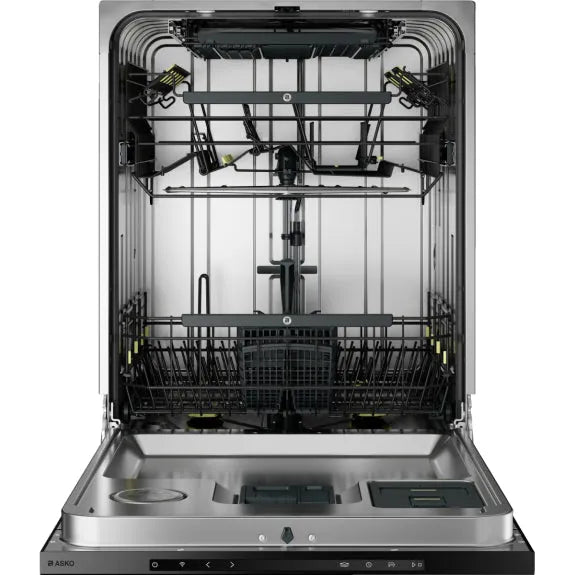 ASKO 60cm XXL BI Style Dishwasher - Black Stainless Steel | Energy Efficient Built-In Dishwasher for Large Families | Perfect for Modern Kitchens & Open-Concept Homes