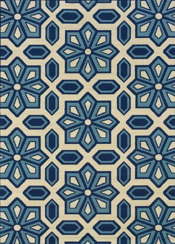 Moretti Crowne Indoor Outdoor Area Rug - 7'10