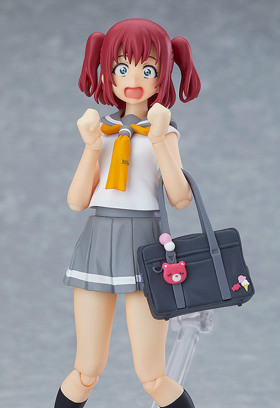 Figma #380 Ruby Kurosawa Love Live! Sunshine!! Anime Figure - Collectible Character Model for Fans & Display