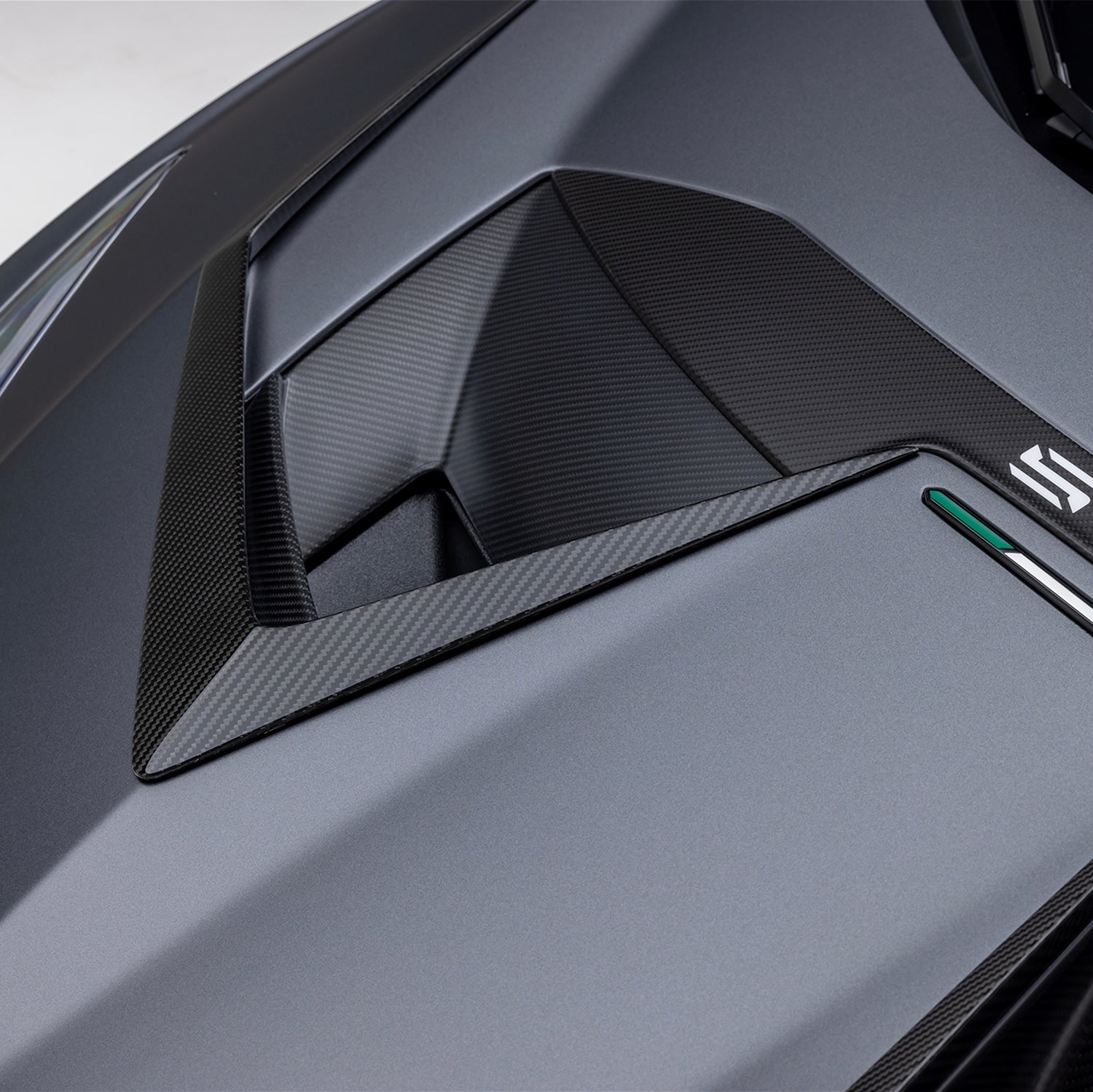 Huracan STO Aero Hood Ducts Carbon Fiber - High Performance Air Intake Vents for Lamborghini Huracan STO - Perfect for Racing & Track Day Upgrades