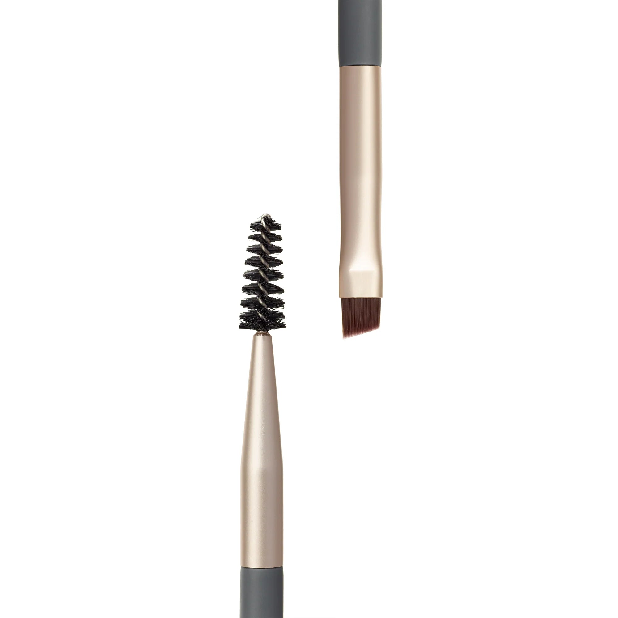 Best Eyebrow Brush for Perfect Brows - Professional Angled Brow Brush for Makeup & Grooming - Ideal for Eyebrow Shaping, Filling & Styling at Home or Salon