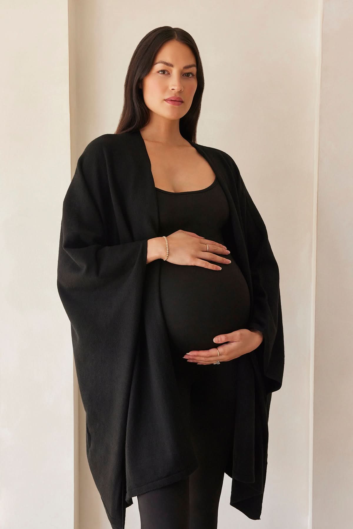 The Bumpsuit Infinity Wrap - Stylish & Comfortable Maternity Wear for Pregnancy & Nursing - Perfect for Everyday Wear, Work & Special Occasions