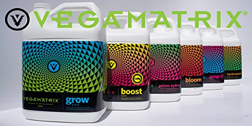 Vegamatrix Nutrients Complete Quart Set for Veganic & Organic Gardening - Perfect for Indoor Plants, Hydroponics & Sustainable Home Gardens