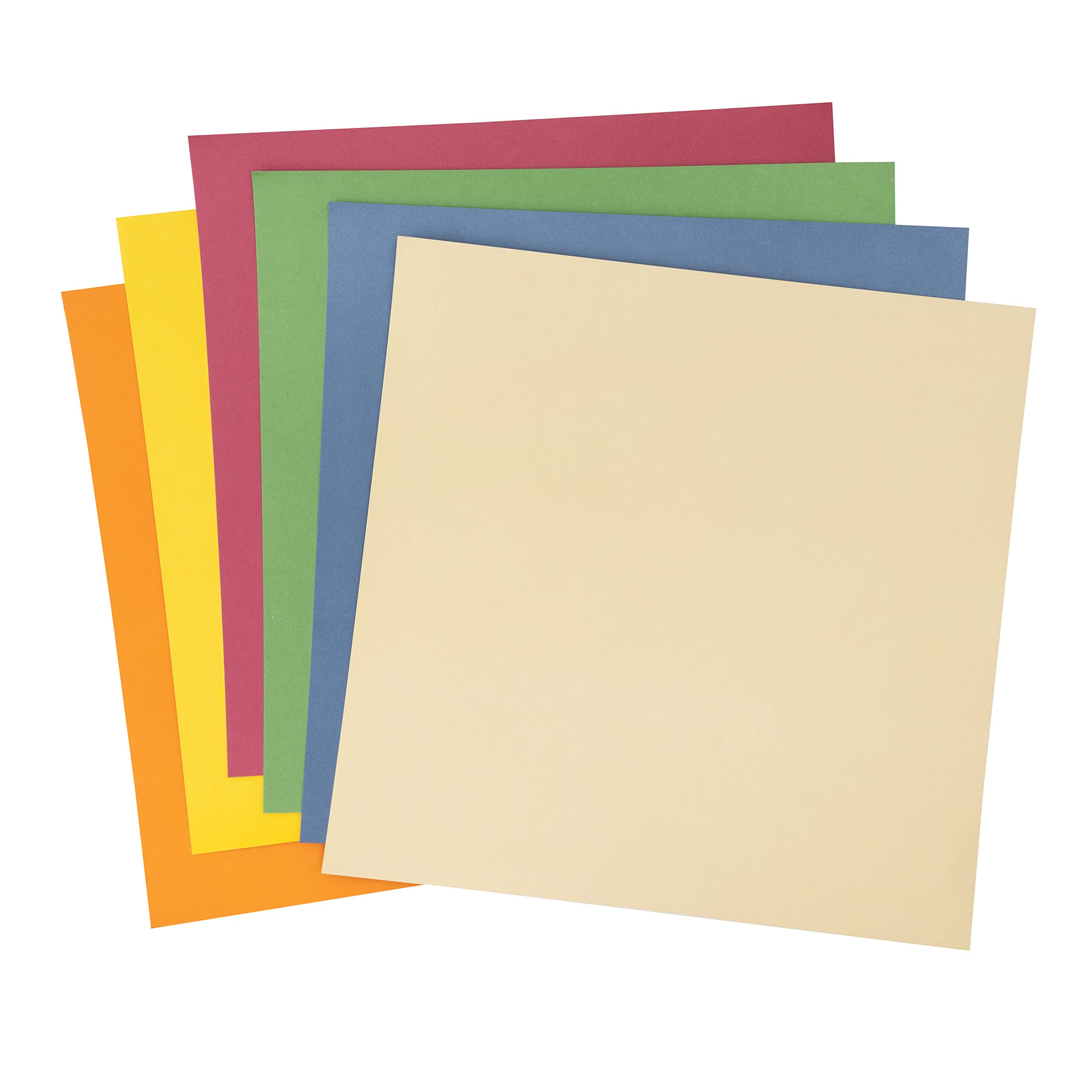 Premium DCWV Double Sided Textured Cardstock Paper - 58 Sheets, 12x12 Inches - Scrapbooking, Card Making, DIY Crafts & Home Decor Projects