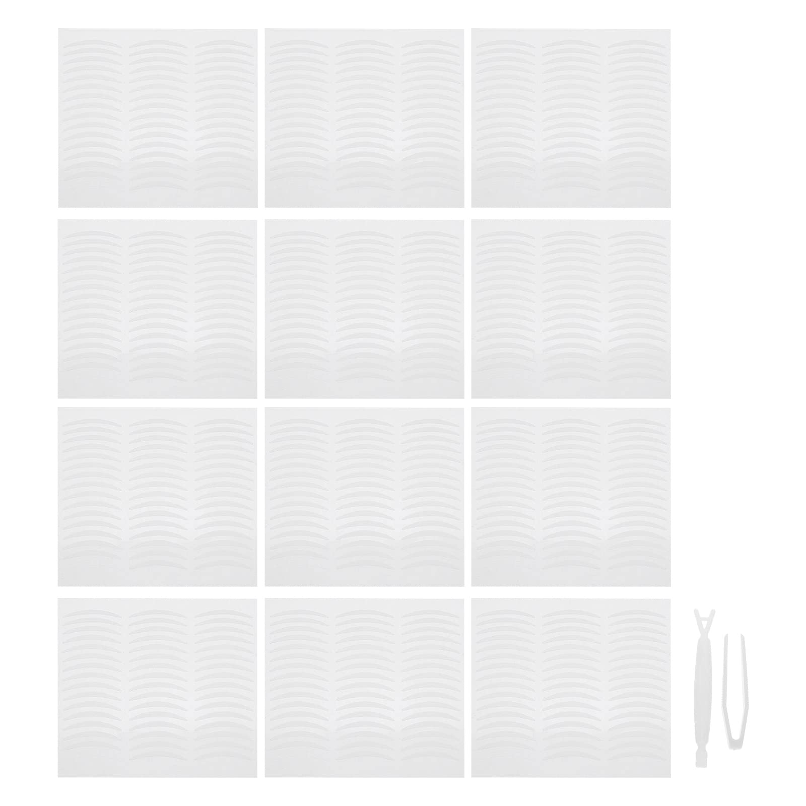Minkissy Clear Eyelid Tape - 2 Sets Invisible Double Eyelid Patches for Natural Eye Lift | Beauty Stickers for Monolid, Hooded Eyes | Perfect for Daily Makeup, Cosplay & Special Occasions