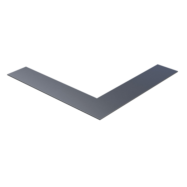 Aluminum 90 Degree Handrail Joiner for VISOR Balustrade - 200x200x1.2mm Friction Insert - Perfect for Staircase, Deck & Balcony Railings